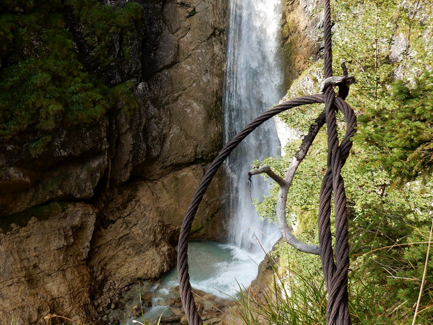 Sababach Wasserfall Brandstatt