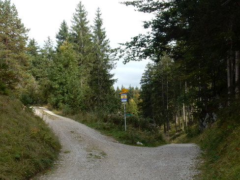 Abzweigung von der Fürstenstraße