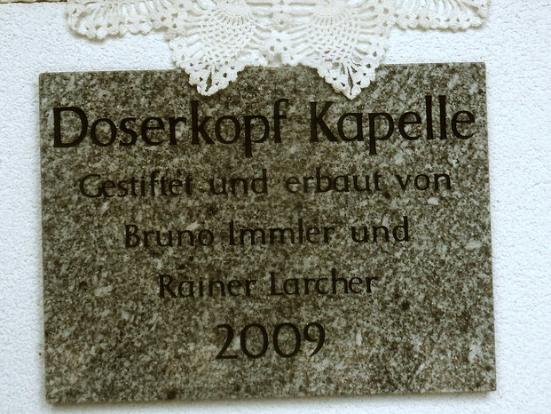 Doserkopf Kapelle