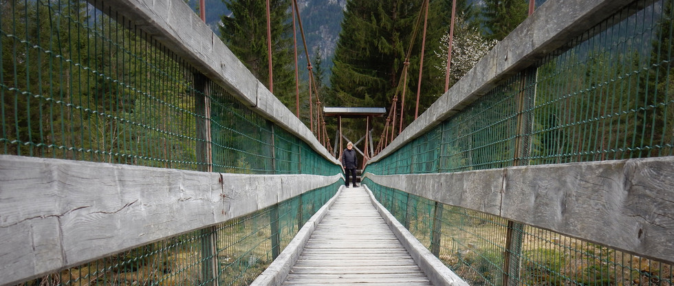 Haengbruecke bei Forchach