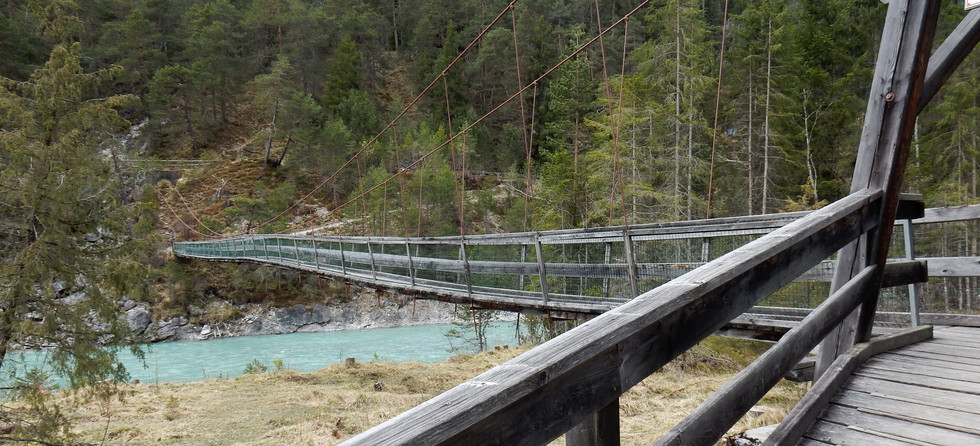 Haengbruecke bei Forchach