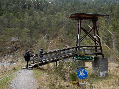 Haengbruecke bei Forchach