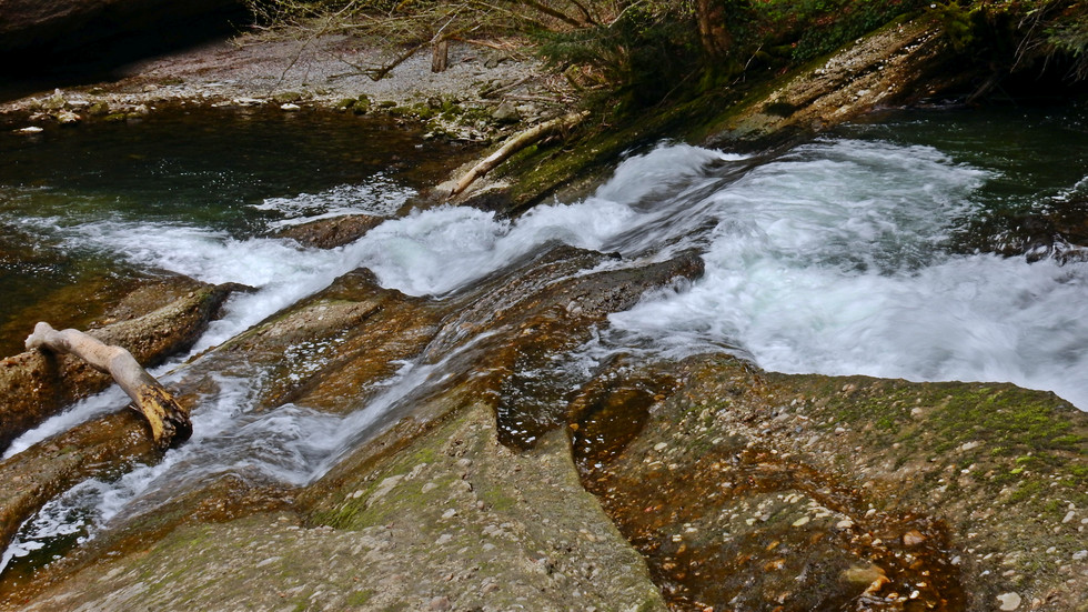 Eistobel Stromschnellen