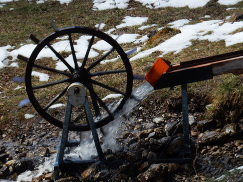 Wasserrad Fernwanderweg Lech