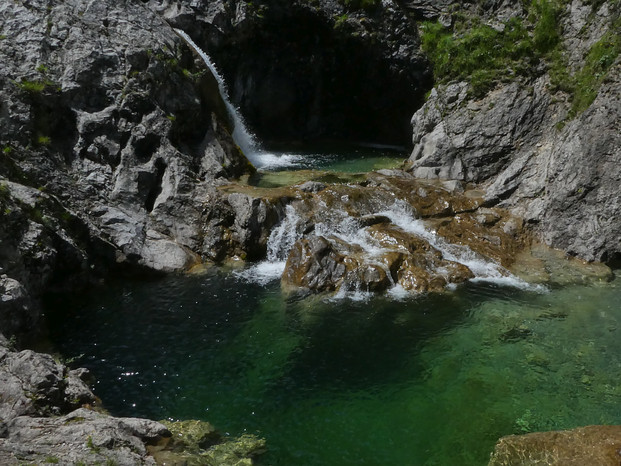 Stuibenfälle Mühl bei Reutte Tirol