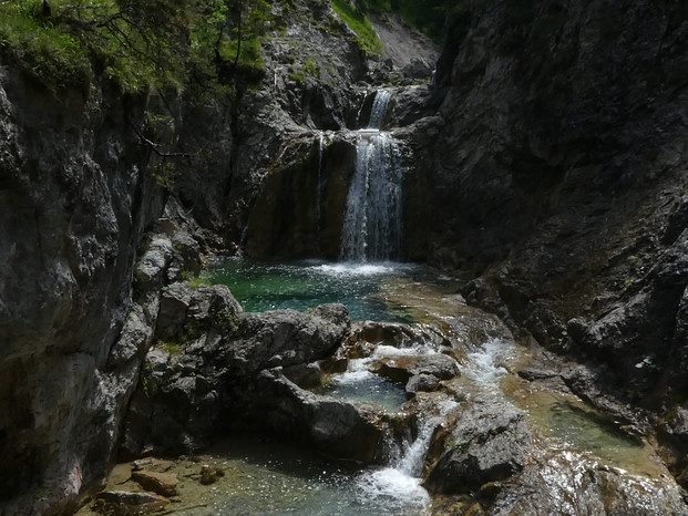 Stuibenfälle Mühl bei Reutte Tirol