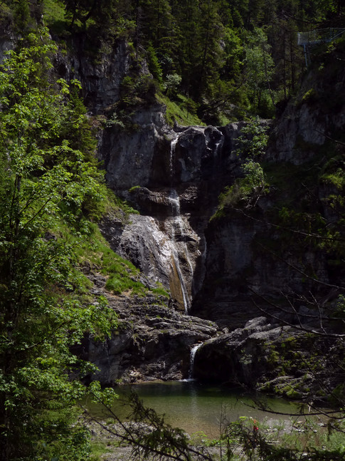 Stuibenfälle Mühl bei Reutte Tirol